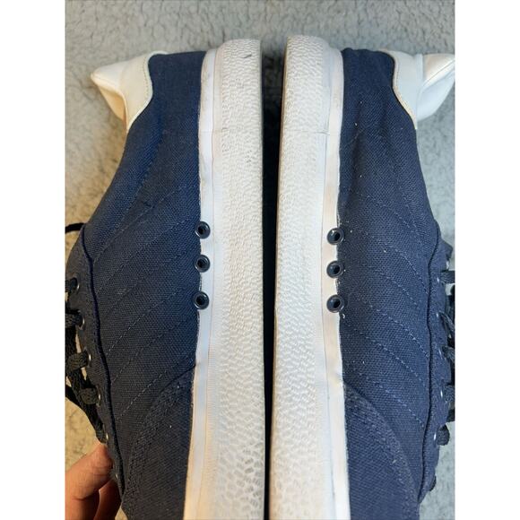 Adidas 3MC Vulc Low Canvas Trainers M12.5 EU42 B22707 Collegiate Navy/White - Picture 14 of 16
